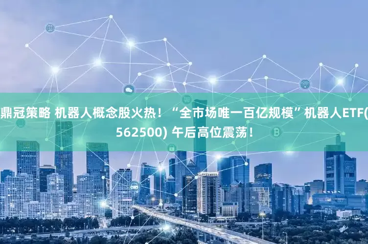 鼎冠策略 机器人概念股火热！“全市场唯一百亿规模”机器人ETF(562500) 午后高位震荡！